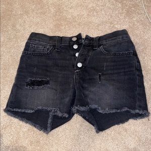Girls Old Navy black shorts